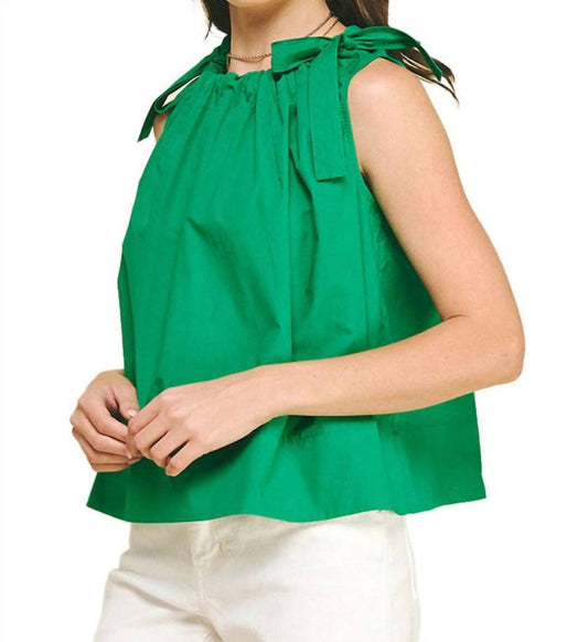 Pinch - Tie Detailed Blouse