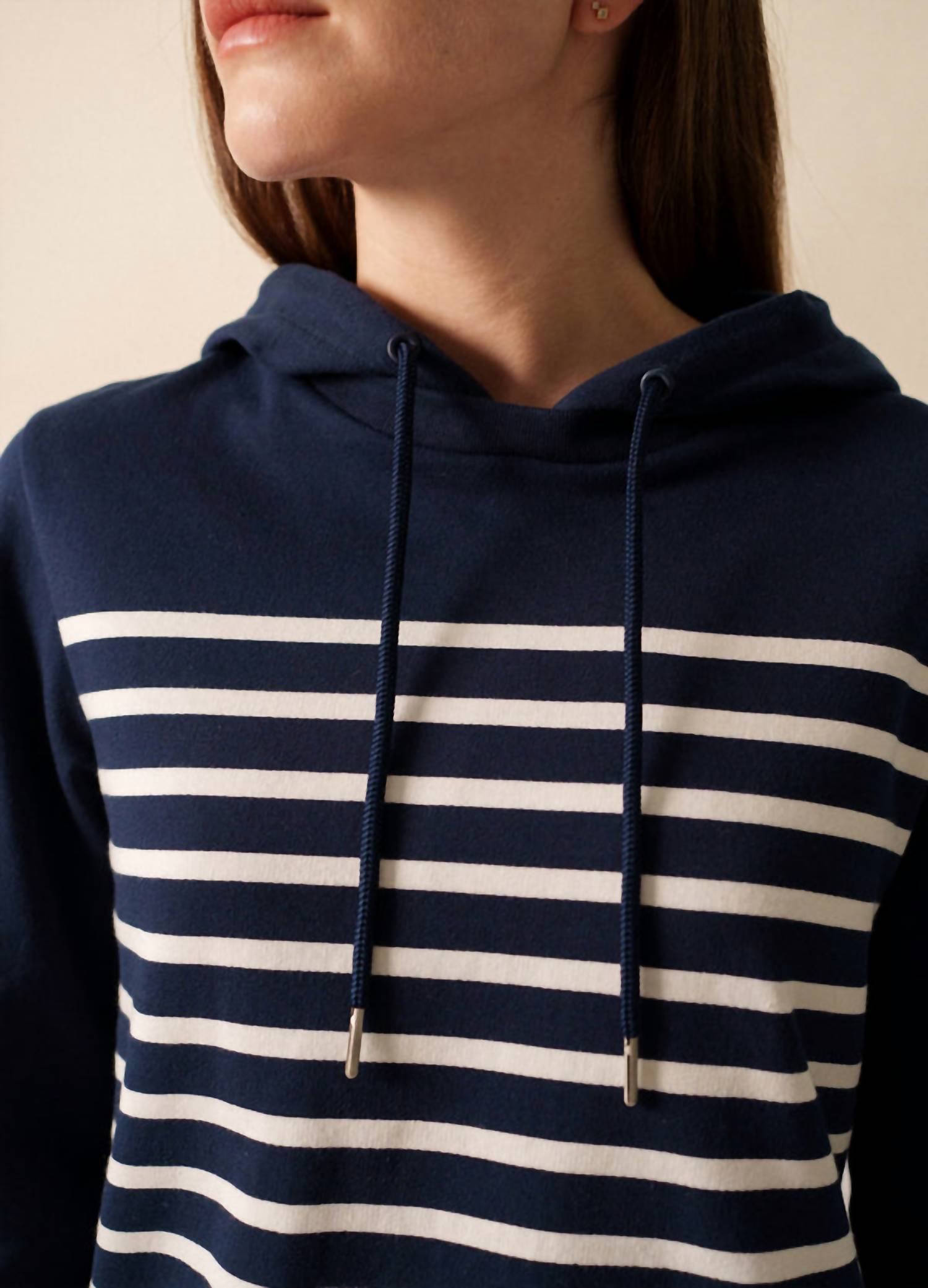 Saint James - Norah Striped Hoodie