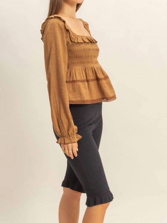 Hyfve - Touch Of Romance Smocked Top