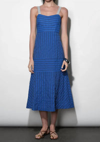 Greylin - Gail Stripe Midi Dress