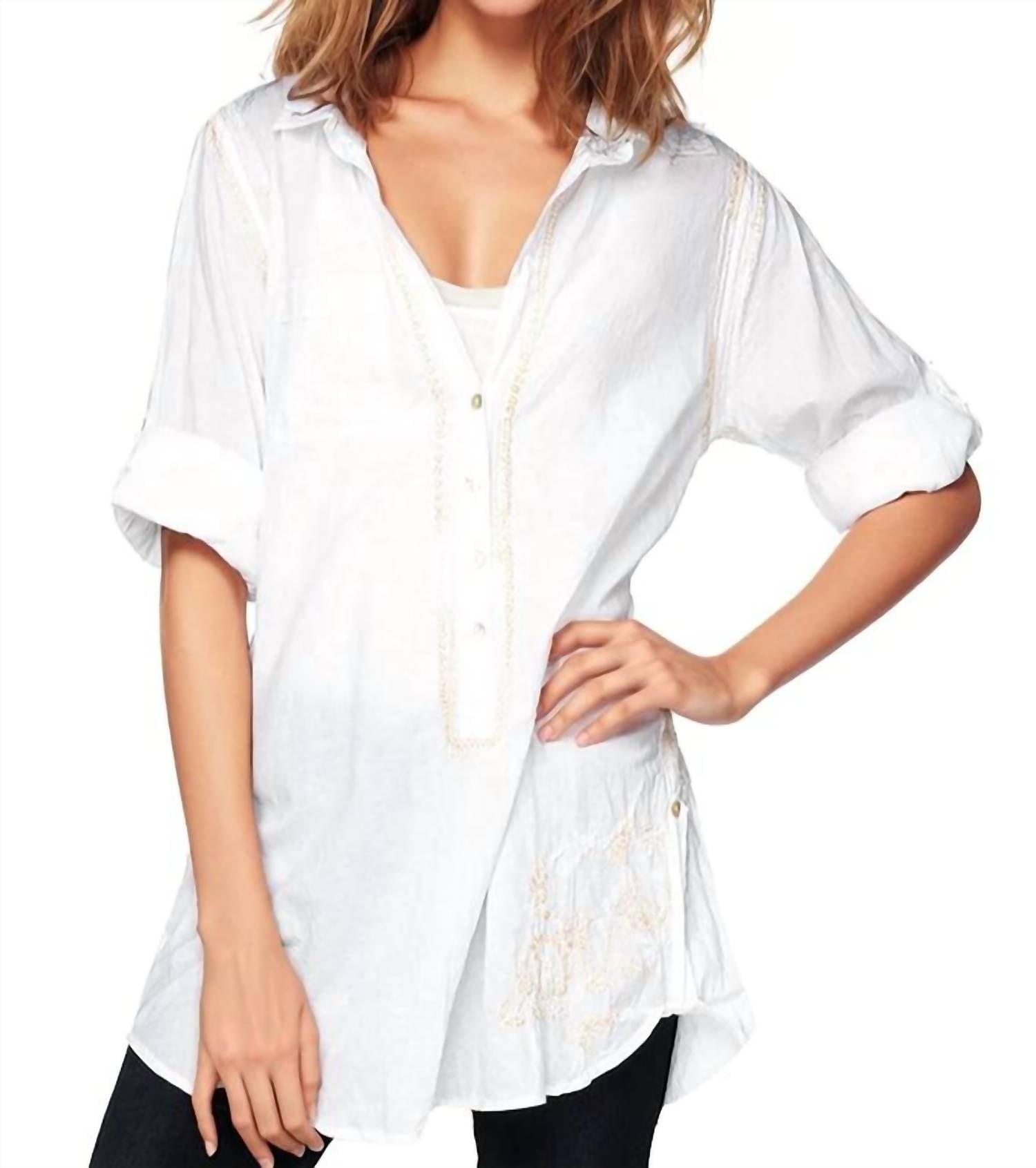 Subtle Luxury - Boyfriend Cotton Shirt