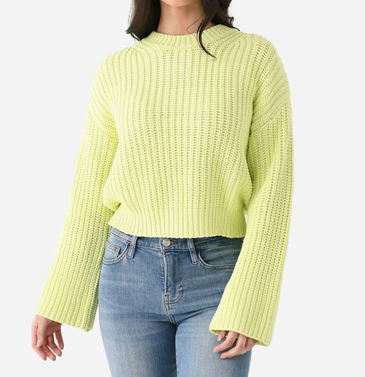 Never A Wallflower - Chunky Crewneck Sweater