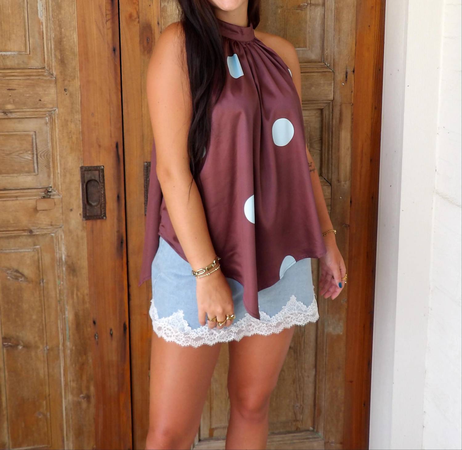 Day + Moon - The Colette Halter Top