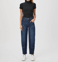 Paige - Alexis High Waist Ankle Workwear Jeans