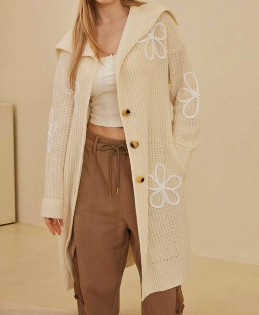 Pinch - Hannah Wide Collared Cardigan