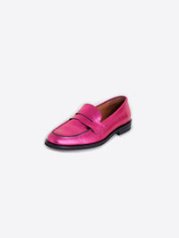 Vilagallo - Women's Metallic Loafers