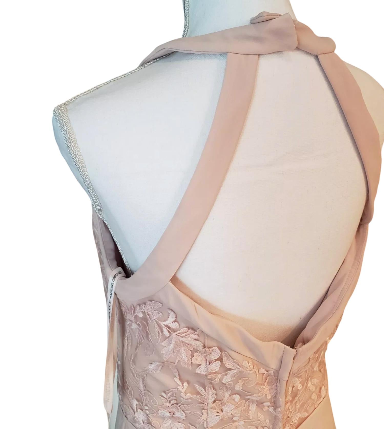 Morilee - Floral Embroidered Chiffon Bridesmaid Dress