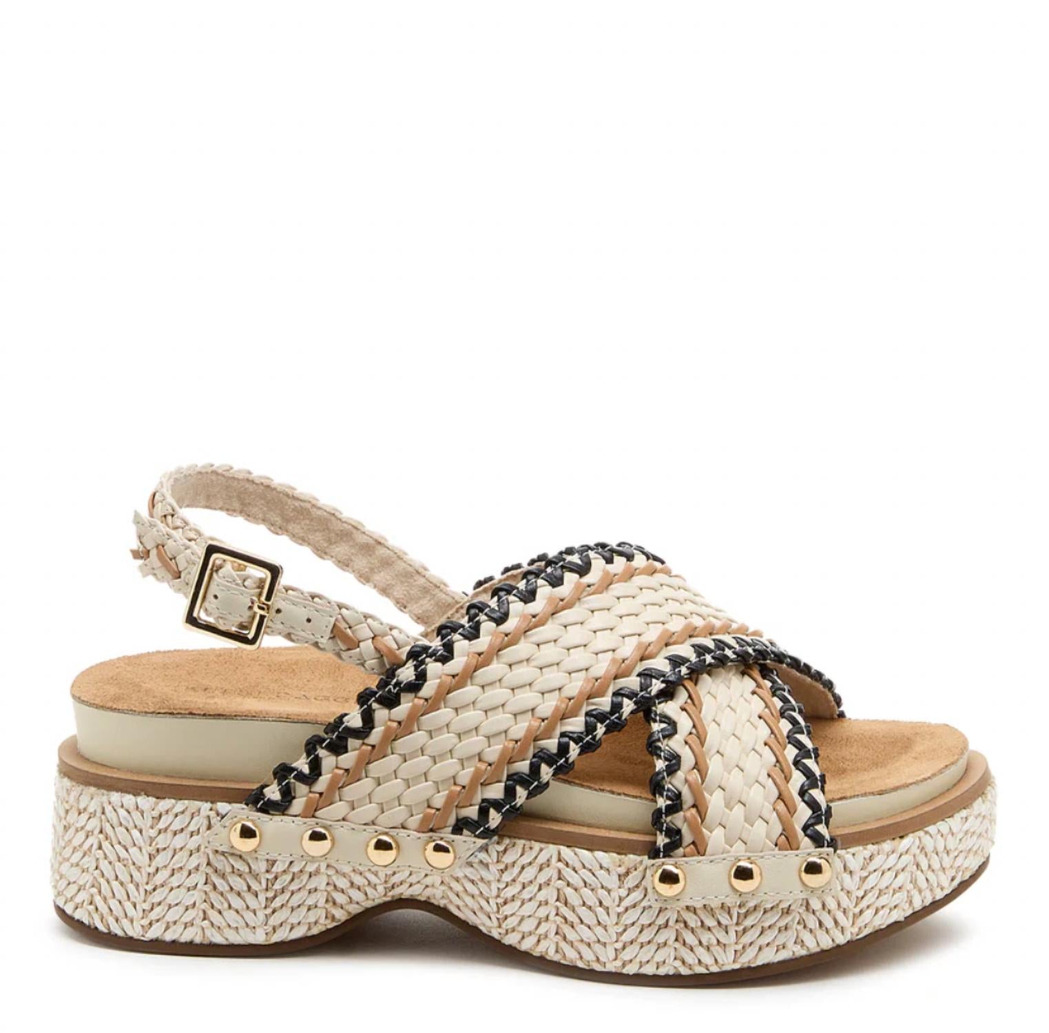 Kelsi Dagger - Women's Pace Platform Raffia Sandals