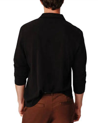 Atm - Men's Heavy Weight Jersey Seamed Long Sleeve Polo