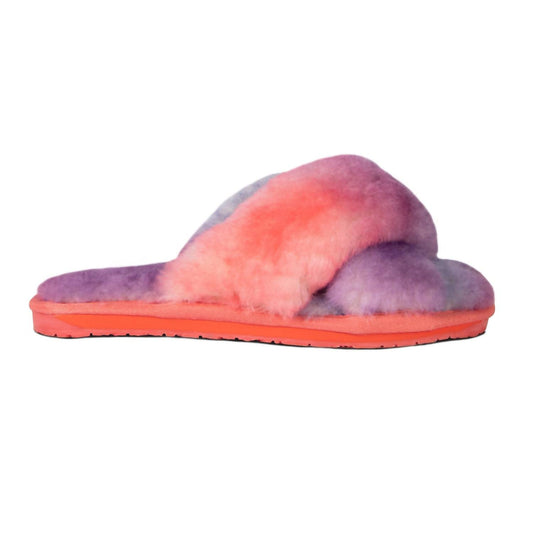 LADIES DUO-TONE EMMA SHEEPSKIN SLIPPER