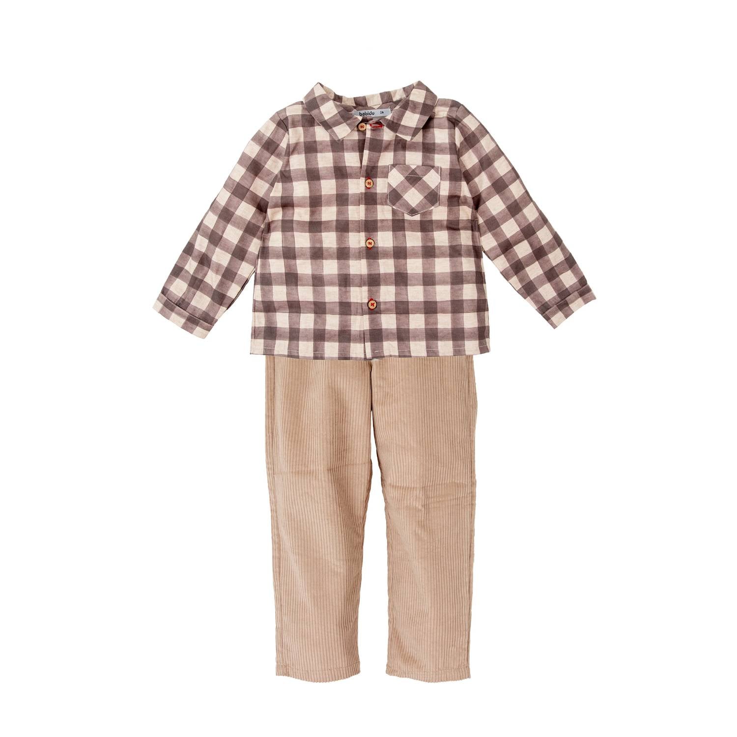 Babidu - Boy's Alamo Pants Set
