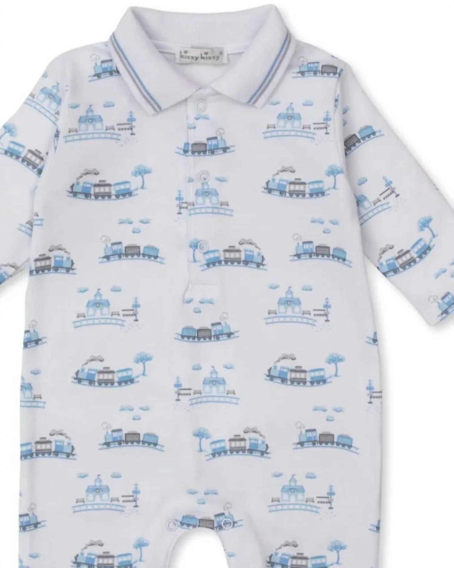 Kissy Kissy - Boys' Roundabout Rail Play Suit