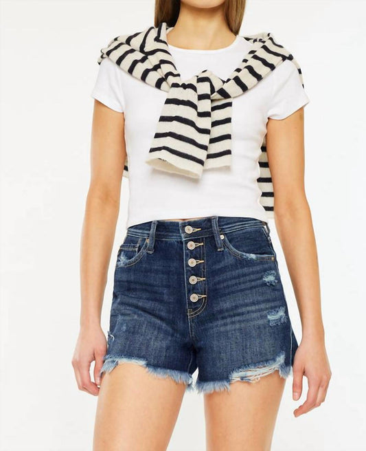 Kancan - Lorna Ultra High Rise Mom Shorts