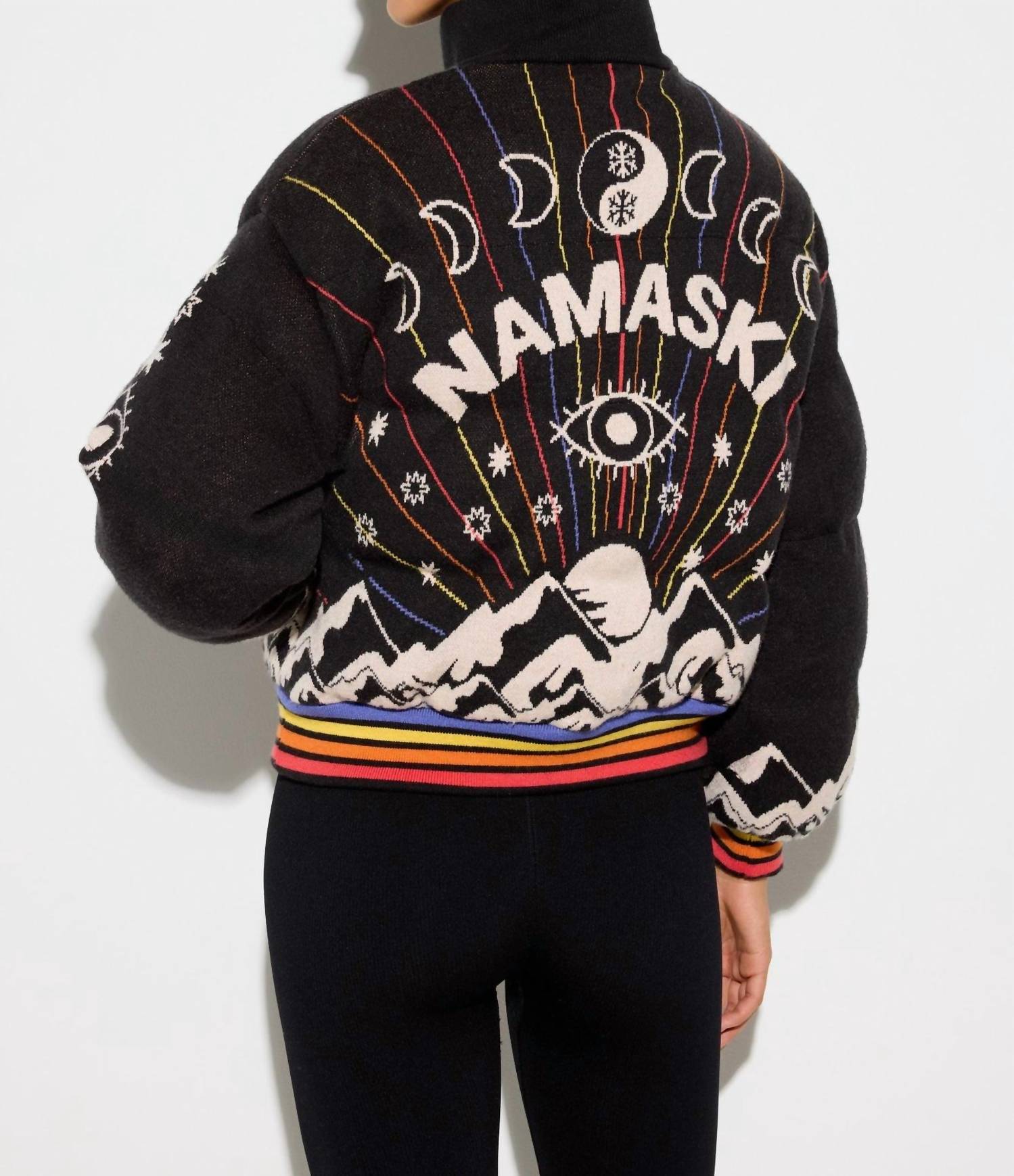 Spiritual Gangster - Namaski Rays Rumi Puffer Jacket