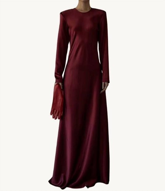 Heirlome - Ruth Satin Long Sleeve Dress