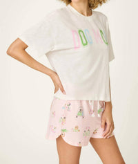 Pj Salvage - Pupcation Palms Dog Mom Graphic Tee