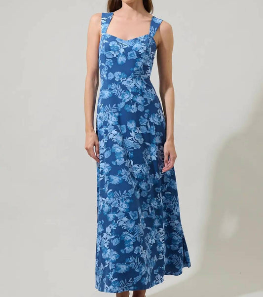 Sugarlips - Bary Floral Smocked Maxi Dress