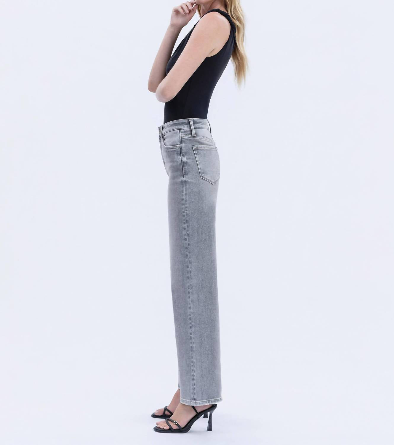 Vervet By Flying Monkey - Olivia Wide Leg Jeans