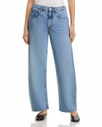 FRAME Women's Low Slung Barrel Jean in dollhouse - women's jeans