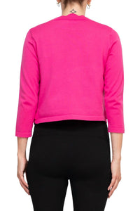 Zac & Rachel - Open Faced Shrug With Tiered Scallop Details