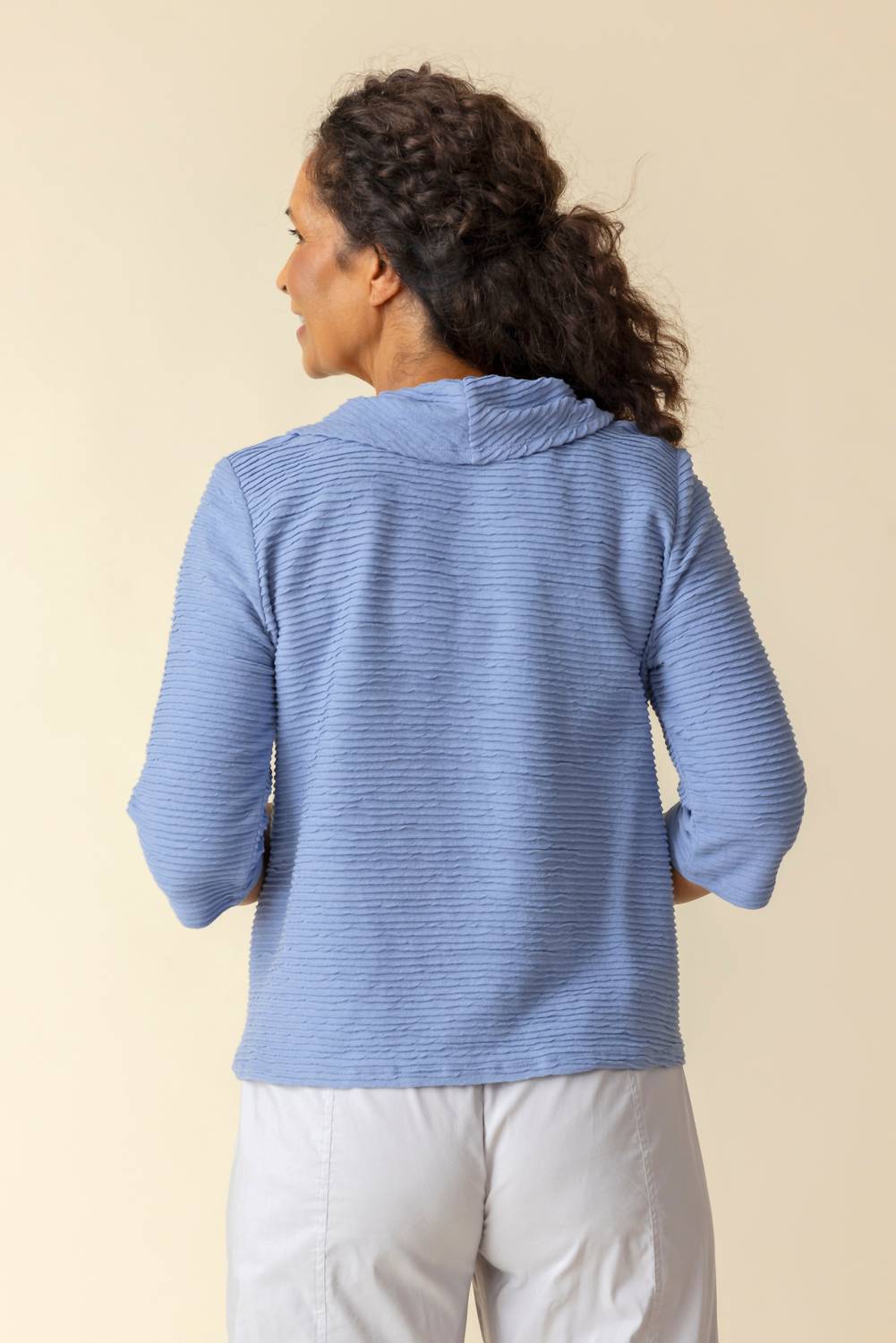 Habitat - Ripple Effect Drape Neck Top
