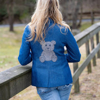 Hipchik - Crystal Teddy Graphic Blazer