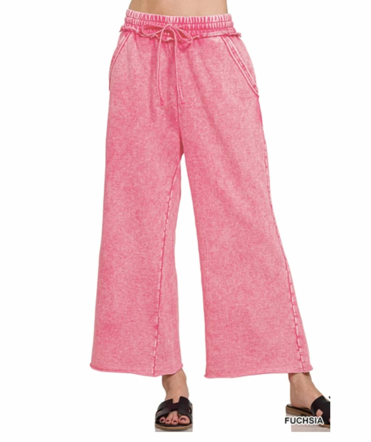 Zenana - About Those Palazzo Pants