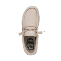 Hey Dude - Men's Wally Slub Canvas Moc Toe Shoes