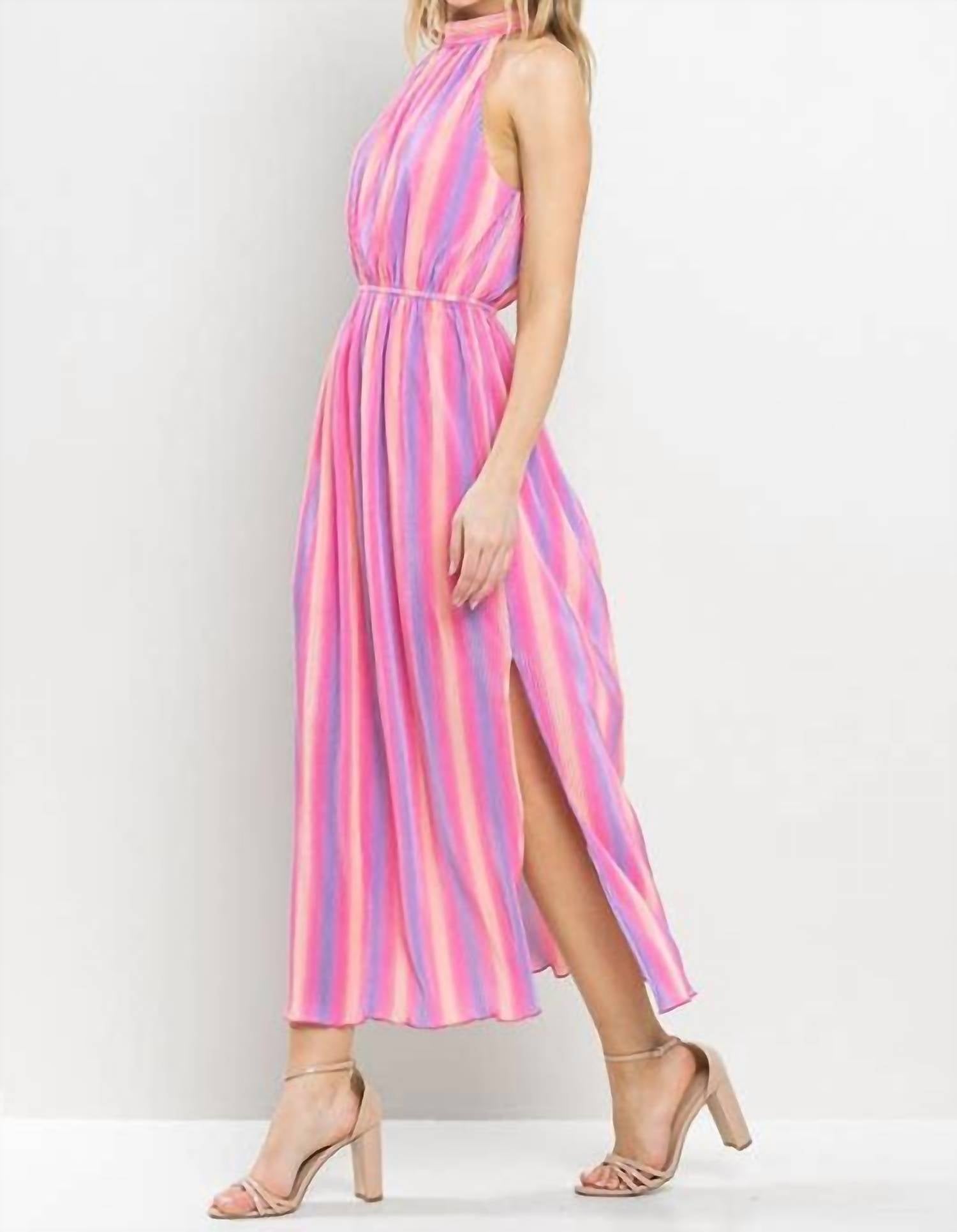 Tcec - Daydreamer Pleated Midi Dress