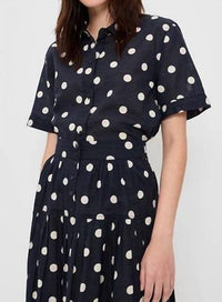 The Great. - Messenger Button Down Top