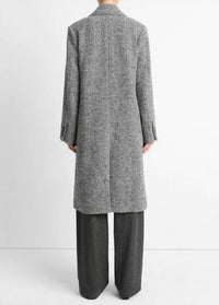 Vince - Herringbone Double Breasted Coat