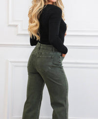 Zenana - Zuri High Waisted Bootcut Jeans