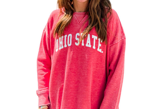 Chicka-D - Ohio State Burnout Sweatshirt