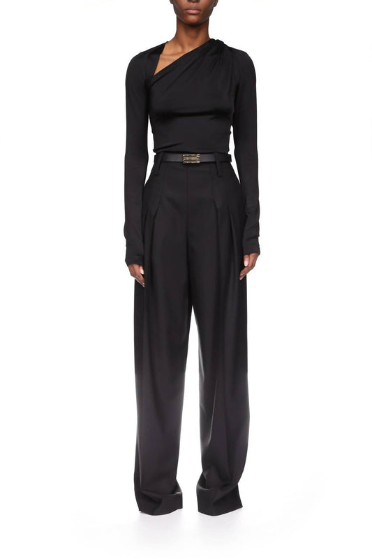 Victoria Beckham - Slash Neck Jersey Top
