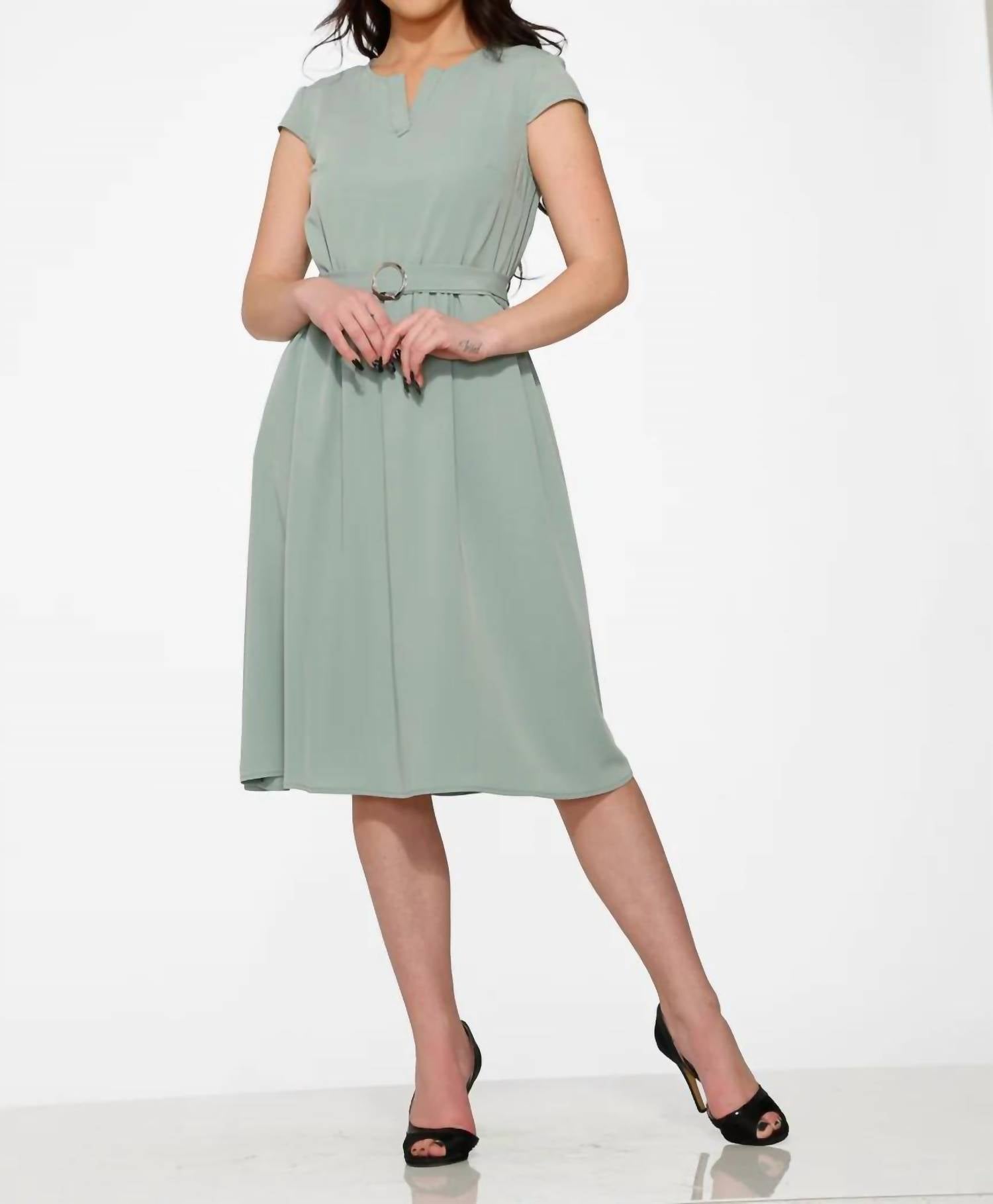 Orchid Bloom - Plain Swing Dress