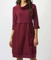 Joseph Ribkoff - Cowl Neck Parachute Dress