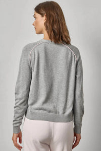 Lilla P - Saddle Sleeve V-neck Cardigan