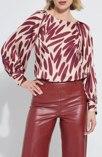 Lysse - Naila Raglan Neckline Detail Blouse