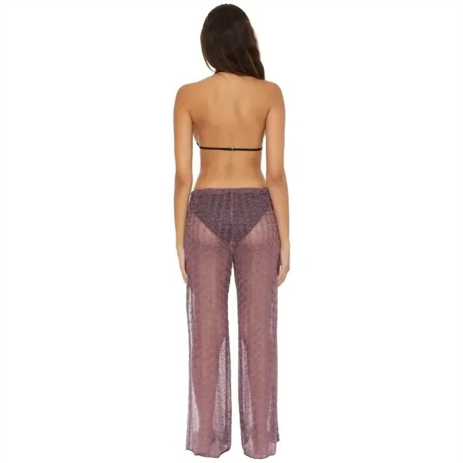Becca - Women's Riviera Crochet Pant