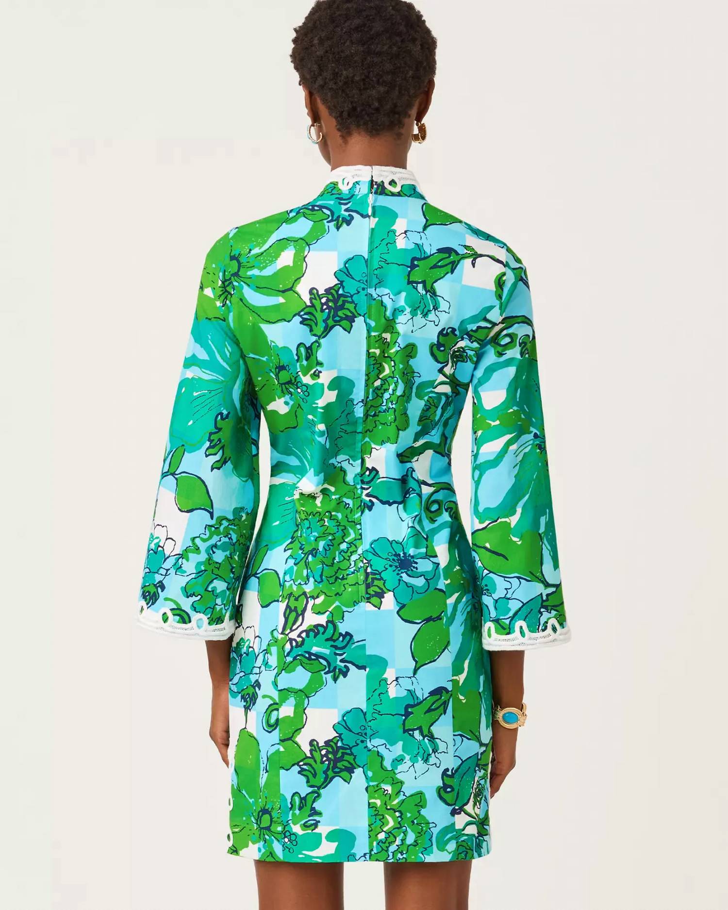 Lilly Pulitzer - Shealyn 3/4 Sleeve Stretch Cotton Dress