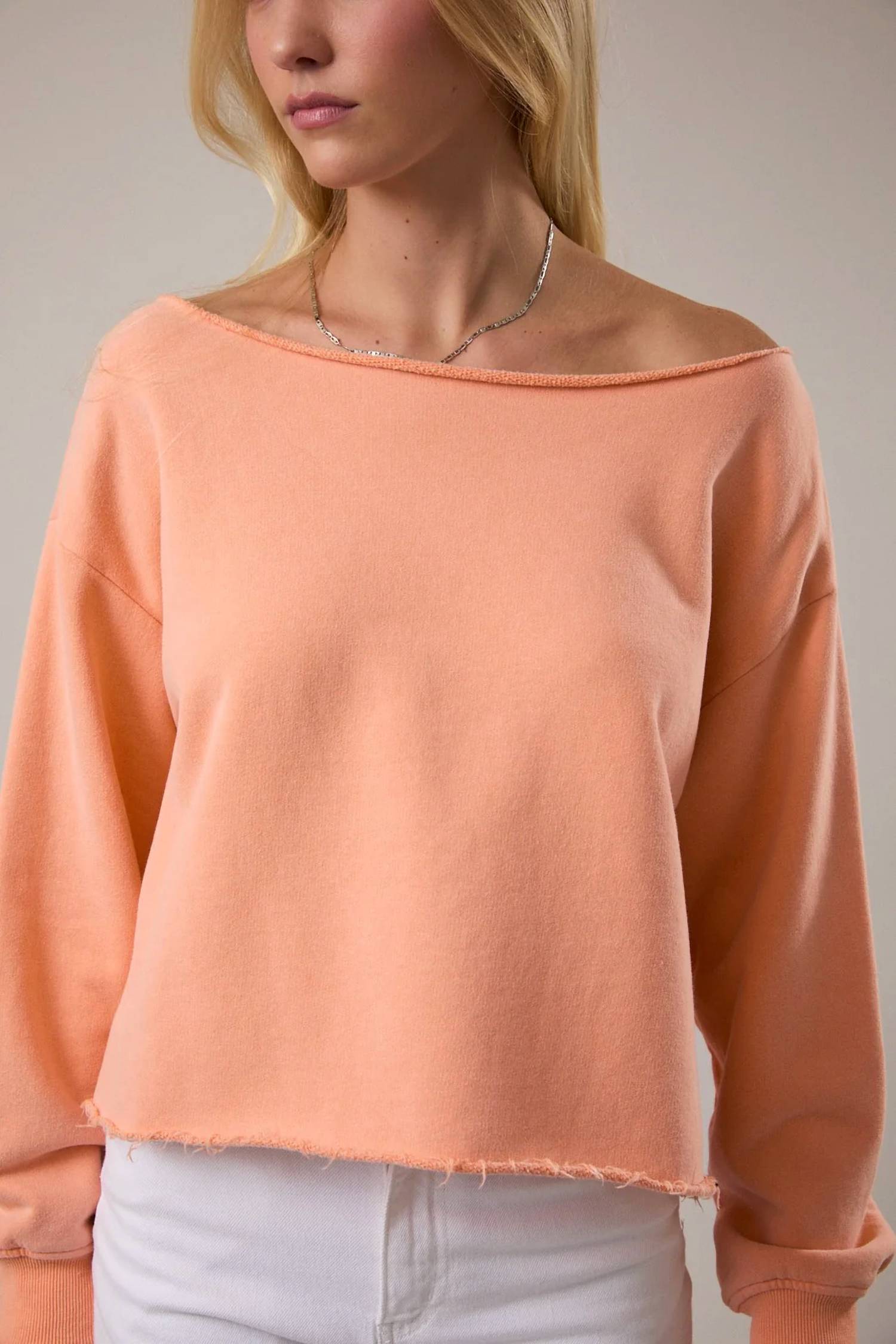 Le Lis - Kennedy Off The Shoulder Sweatshirt