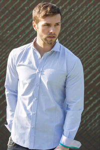 Eight X - Men's Fill Coupe With Solid Trim Shirt