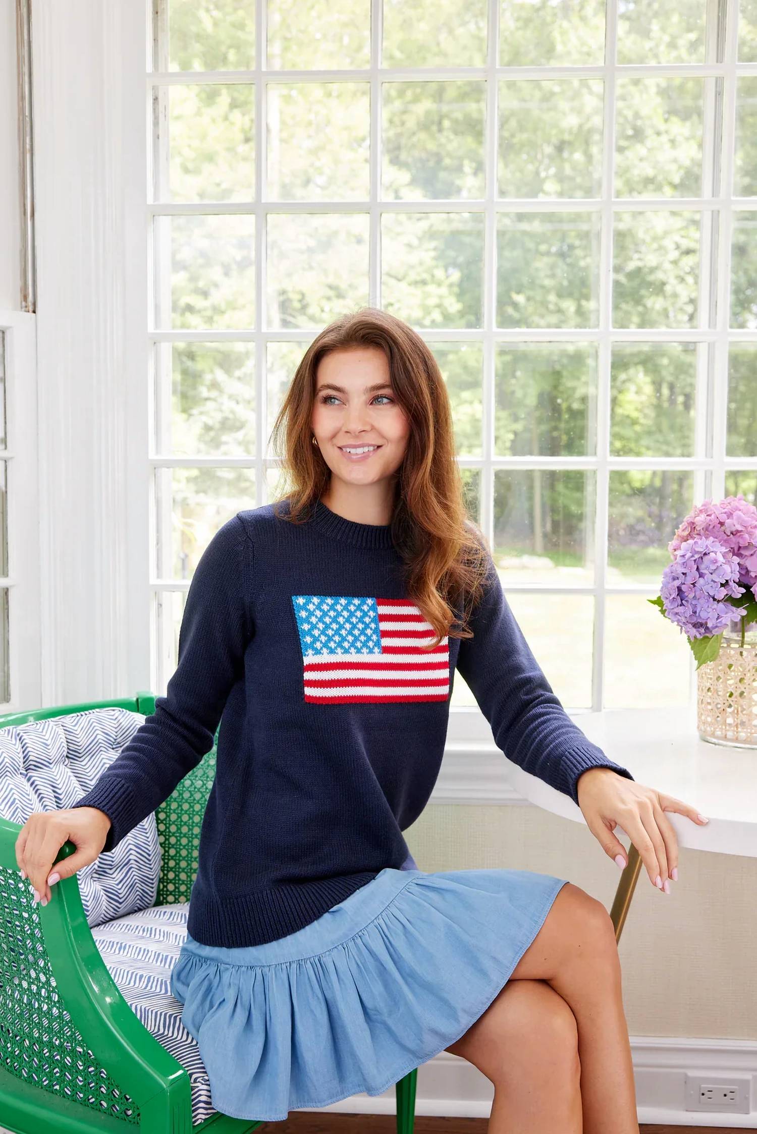 Sail To Sable - Flag Crewneck Sweater