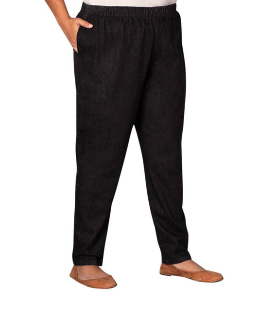 On The Plus Side - Plus Size Tailored Denim Petite Jeans