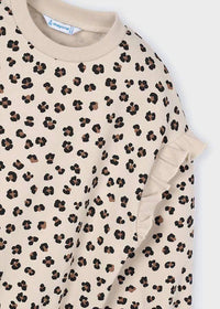 Mayoral - Girl's Ruffle Sleeve Pullover