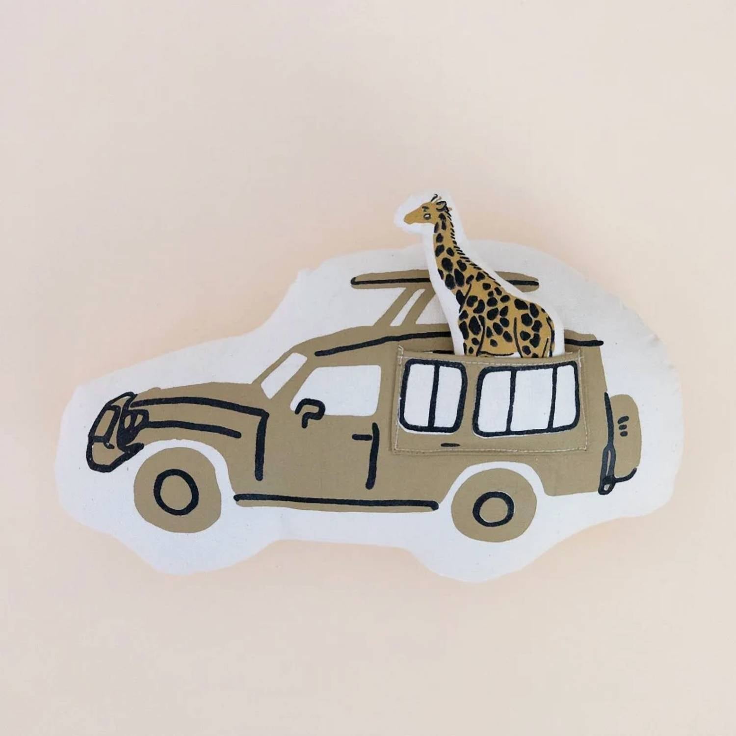 Imani + Kids - Safari Van Pillow