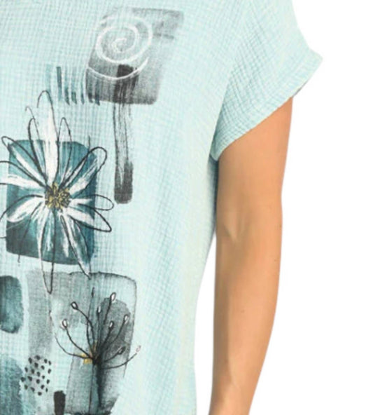 Jess & Jane - Lily Mineral Washed Double Gauze Top