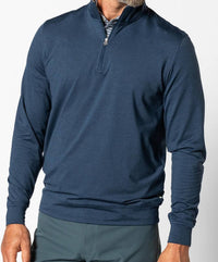 Duck Head - Long Drive Performance Quarter Zip Pullover Sweatshirt