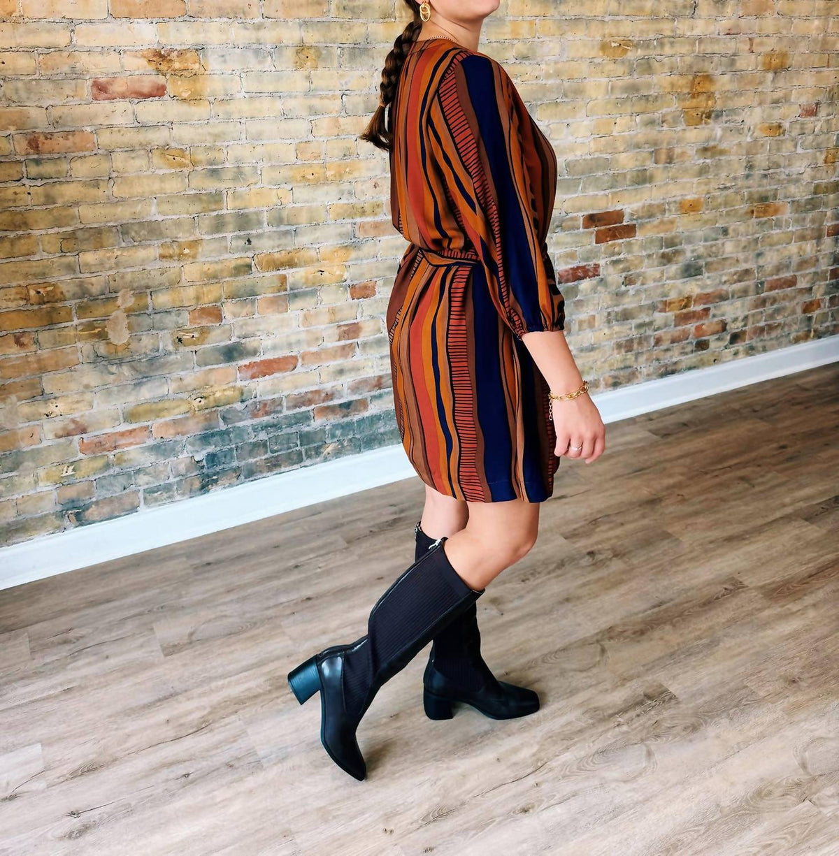 Umgee - Sarah Button Mini Dress