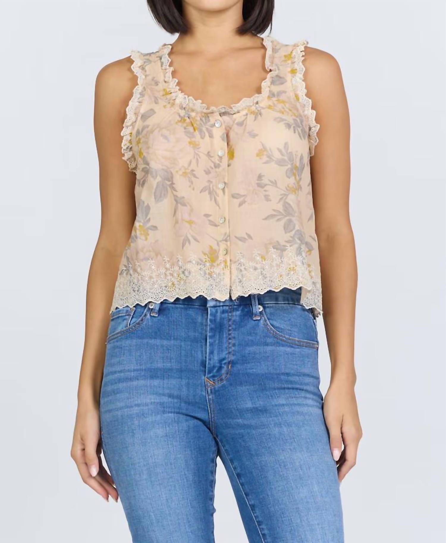 Dear John Denim - Ada Scoop Neck Sleeveless Top